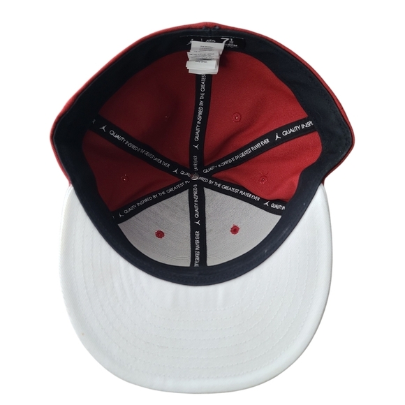 Oklahoma Sooners Jordan Brand Performance Fitted Hat - Crimson/White Siz… - Picture 8 of 9